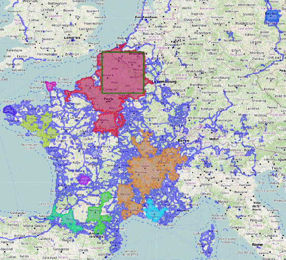 La carte de la communauté Kikouroù