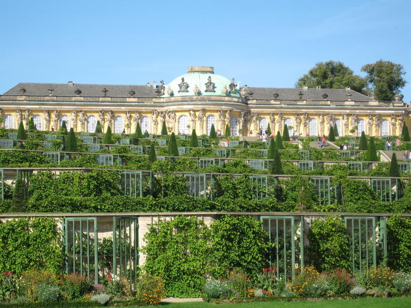 Le château Sans Soucis à Potsdam
