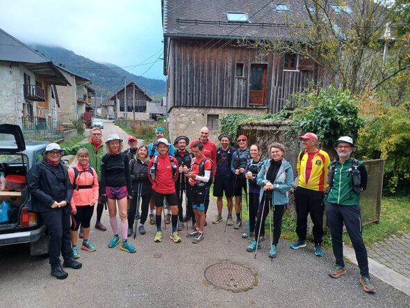 Week-end Kikouroù dans les Bauges - groupe Ecole