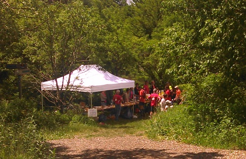 01 Ravito à 11kms de l arrivée vers le Col du Grateau.JPG