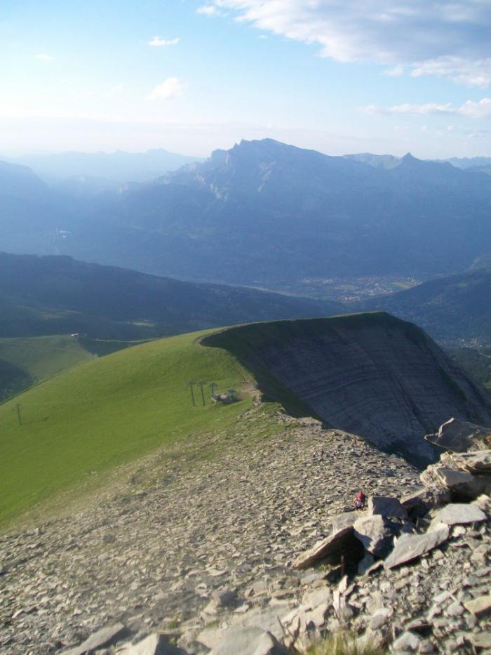 montée vers le mont joly