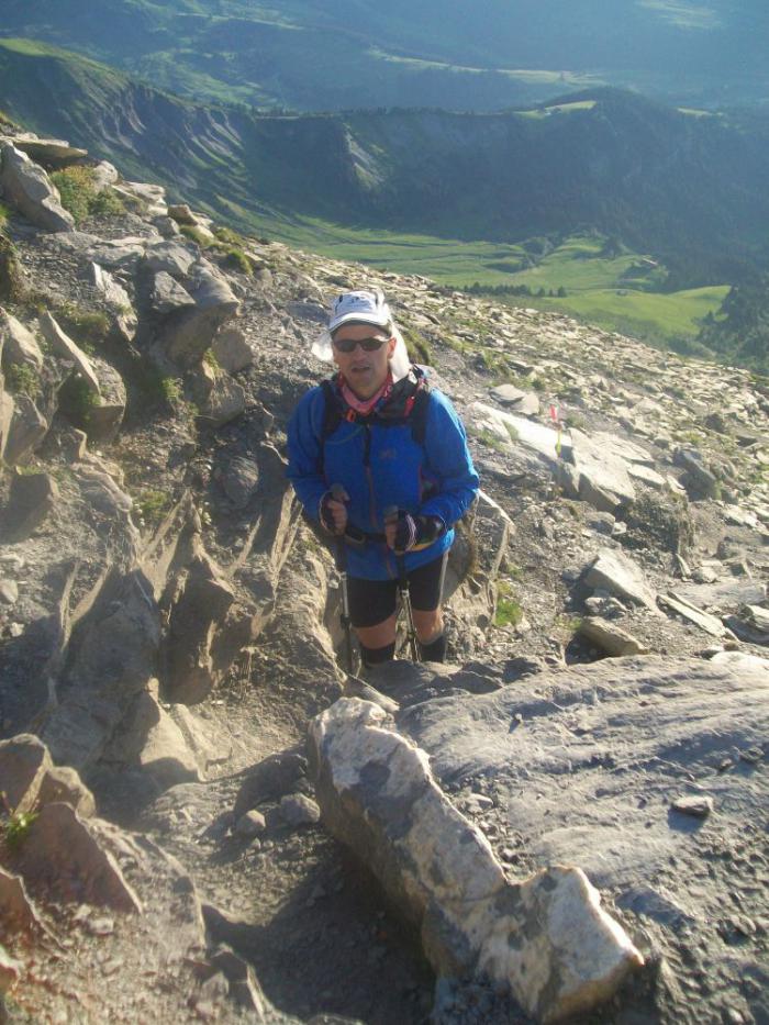 montée vers le mont joly