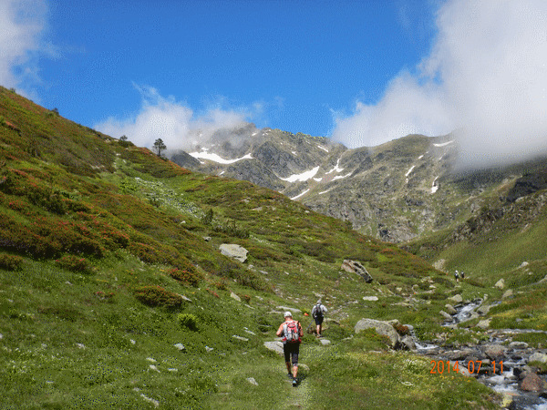 Montée vers Portella de Rialb