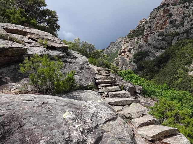 Dans la montée vers La Fage