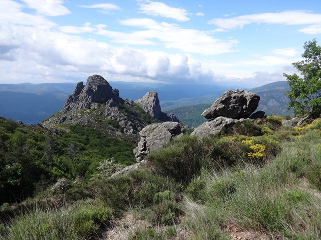 Roc de de l'Ourliades (photo course)