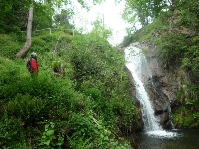 Cascade à la sortie de Mauroul (photo reco)