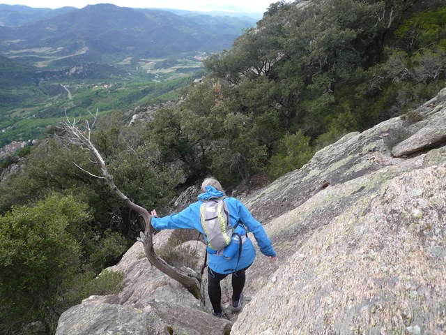 Descente de l'Esquino d'Aze (photo reco)