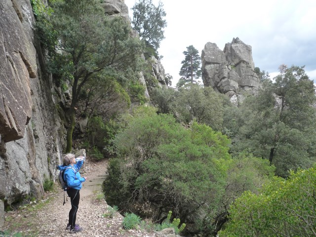 Le sentier des Gardes (photo reco)